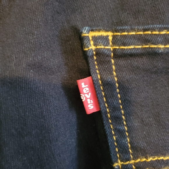 Levi's 511 jeans, 33" waist, 32" inseam dark blue. - Picture 6 of 8